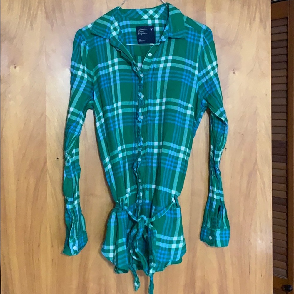 AE size 10 flannel